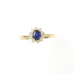 Nhẫn Sapphire K18YG 0.29CT 669310