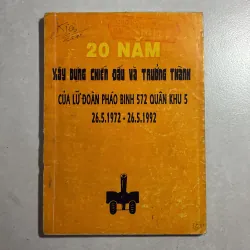 20 năm xây dựng chiến đấu và trưởng thành… pháo binh 572 quân khu 5