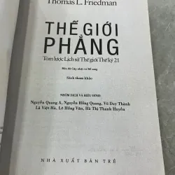 THẾ GIỚI PHẲNG - NGUYỄN QUANG A, NGUYỄN HỒNG QUANG 782277