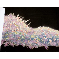 Áo kimono lưu tước chế tác bằng phương pháp nhuộm bậc thang - Hàng hiệu Authentic 876569