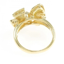 Nhẫn kim cương hình ruy băng K18YG 0.30CT - Hàng hiệu Authentic 851360