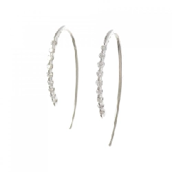 PT950 Bông tai kim cương 0.20CT - Hàng hiệu Authentic 870169