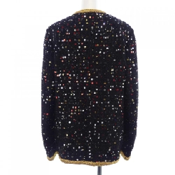 Jacket không cổ CHANEL LOOK15 P72526V64243 632623