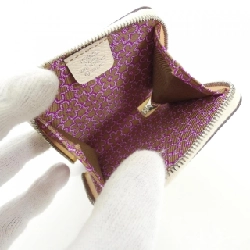 Ví tiền lẻ Hermes LUCKY DAISY Silk in Port Monet 083794CK 619703