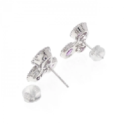 K18WG Sapphire Bông tai 2.60CT - Hàng hiệu Chính hãng 876787