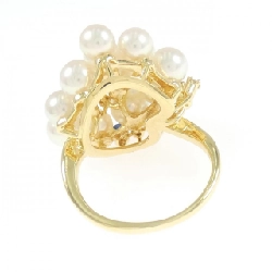 Nhẫn ngọc trai Akoya K18YG - Hàng hiệu Authentic 853646