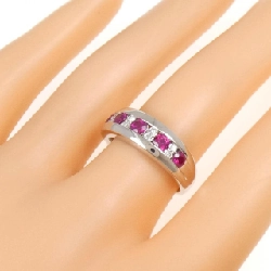 Nhẫn Ruby PT900 0.81CT - Hàng hiệu Chính hãng 848902