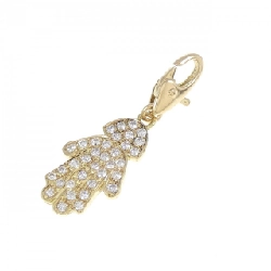 K18YG Charm Kim Cương 0.23CT - Hàng hiệu Chính hãng