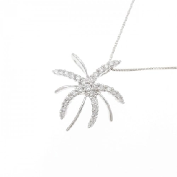 Dây chuyền kim cương 18KWG/K18WG 0.37CT - Hàng hiệu Chính hãng 859165