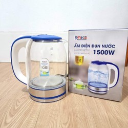 ẤM SIÊU TỐC THỦY TINH RAIKA
-  2L 197058