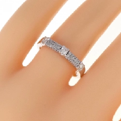 Nhẫn kim cương 750WG 673705