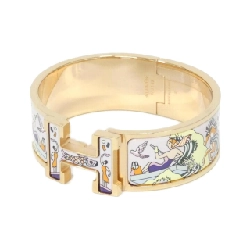 HERMES L'EPOPEE D'HERMES Nhấn Nứt Ash PM 303315FO Vòng tay - Hàng hiệu Chính hãng