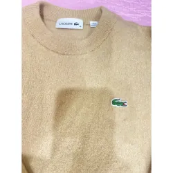 MỚI 99%***[[GIÁ 2.800K]]**ÁO LEN LACOSTE* SIZE 38* MÀU BE / NÂU SÁNG *TẶNG QUÀ 0Đ FREESHIP 591618