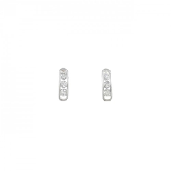 PT900 Bông tai kim cương 0.06CT - Hàng hiệu Authentic