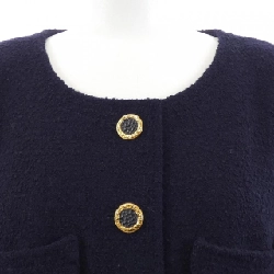 Áo khoác không cổ CHANEL - Hàng hiệu Authentic 823163