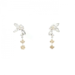 K18WG Bông tai kim cương 0.40CT - Hàng hiệu Chính hãng