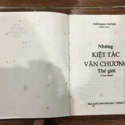 Những kiệt tác văn chương thế giới - Trần Mạnh Thường (k1) 717831