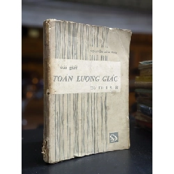 Bài giải Toán Lượng Giác Tú Tài 1 A, B - Nguyễn Văn Phú