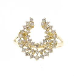 Nhẫn kim cương K18YG 0.30CT 666479