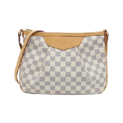 Túi đeo vai Louis Vuitton Damier Azur Siracusa PM N41113