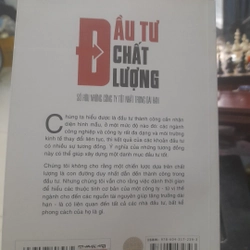 ĐẦU TƯ CHẤT LƯỢNG, sở hữu những công ty tốt nhất trong dài hạn 364244