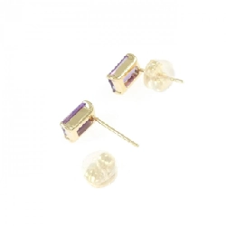 K18YG Amethyst Bông tai 0.80CT - Hàng hiệu Chính hãng 867493