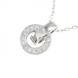 K18WG Dây chuyền kim cương - Hàng hiệu Authentic 860194