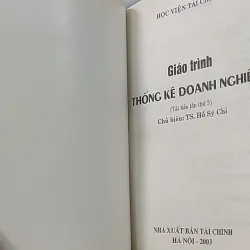 Giáo trình Thống kê Doanh nghiệp - Học viện Tài chính 688500