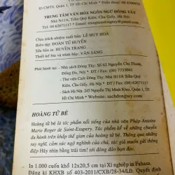 Hoàng Tử Bé - Antoine de Saint-Exupéry 927514