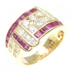 Nhẫn Ruby 750YG 1.77CT - Hàng hiệu Chính hãng