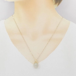 K18YG Dây chuyền đá mặt trăng 6.00CT - Hàng hiệu Chính hãng 857611