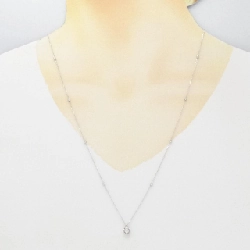 K18WG Dây chuyền kim cương 0.138CT - Hàng hiệu Chính hãng 861778