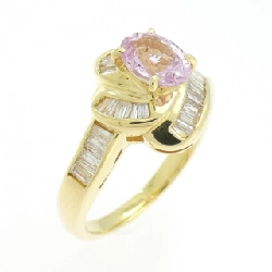 Nhẫn Sapphire K18YG 1.083CT - Hàng hiệu Chính hãng