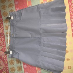 Chân váy xanh blue nữ công sở size L 17781