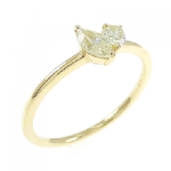 【Sản phẩm mới】Nhẫn kim cương K18YG 0.30CT