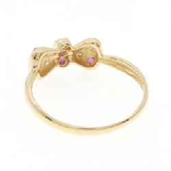 Nhẫn Ruby Ruy-băng K18YG - Hàng hiệu Chính hãng 855279