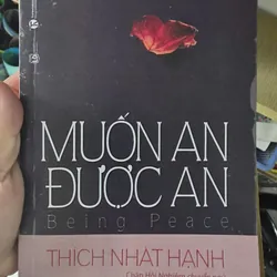 SÁCH MUỐN AN ĐƯỢC AN - THÍCH NHẤT HẠNH 50K