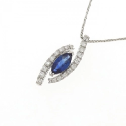 Dây chuyền Sapphire PT900/PT850 0.95CT - Hàng hiệu Chính hãng 861721