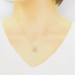 Dây chuyền kim cương K18YG 0.45CT - Hàng hiệu Chính hãng 860974