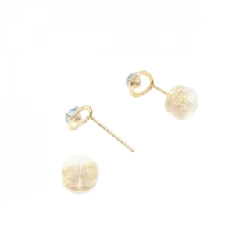 K18YG Blue Topaz Bông tai - Hàng hiệu Chính hãng 875897