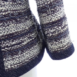 Jacket không cổ CHANEL P45580V33648 627762