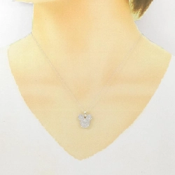 K18WG Pave Diamond Necklace 0.30CT - Hàng hiệu Authentic 862068