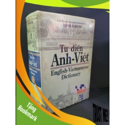 (TẶNG BOOKMARK) Từ điển Anh - Việt (bìa cứng) mới 80% bẩn bìa, ố nhẹ, tróc gáy 2001 Viện Ngôn Ngữ Học RBK3004 HỌC NGOẠI NGỮ