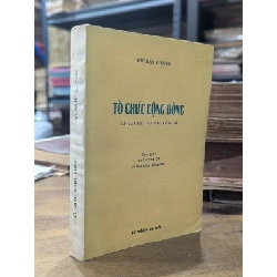 Tổ chức cộng đồng - Murray G.Ross ( dịch giả Trần Thế Cả )