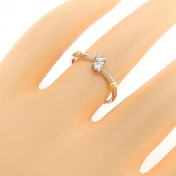 Nhẫn kim cương PT900/K18YG 0.14CT - Hàng hiệu Chính hãng 853438