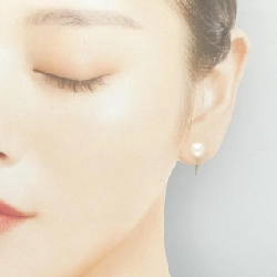 K18YG Bông tai ngọc trai Akoya 7.5mm - Hàng hiệu Chính hãng 877848