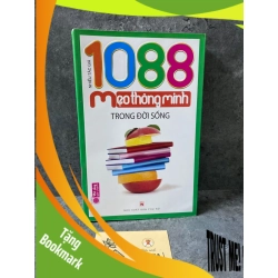 (TẶNG BOOKMARK) 1080 Mẹo thông minh trong đời sống- Nhiều tác giả- sách mới 95% Sách kiến thức tổng hợp RBK0302