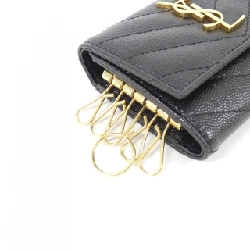 Saint Laurent 580656 BOW01 Ví đựng chìa khóa - Hàng hiệu Chính hãng 771910