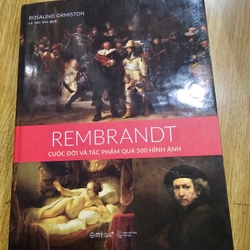  cuộc đời và tác phẩm REMBRANDT qua 500 hình ảnh (Sách chưa sử dụng), bìa cứng