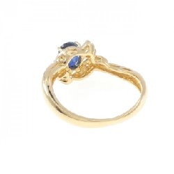 Nhẫn Sapphire K18YG 0.11CT 669619
